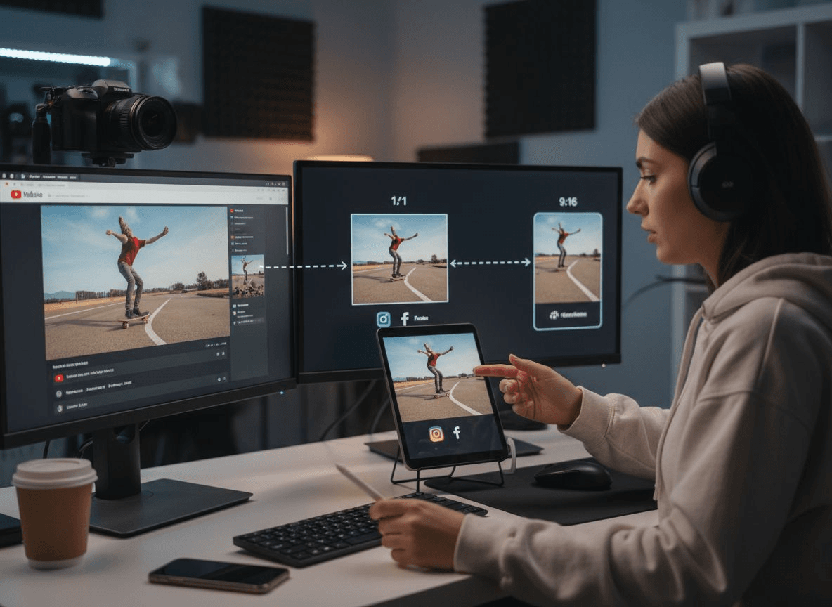 Social Media Resizing for Multiple Platforms